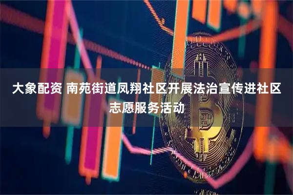 大象配资 南苑街道凤翔社区开展法治宣传进社区志愿服务活动