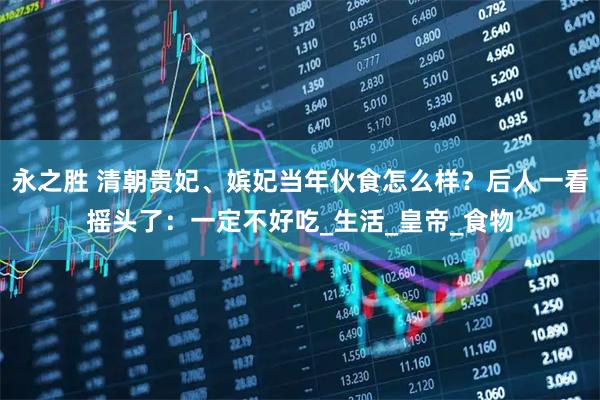 永之胜 清朝贵妃、嫔妃当年伙食怎么样？后人一看摇头了：一定不好吃_生活_皇帝_食物